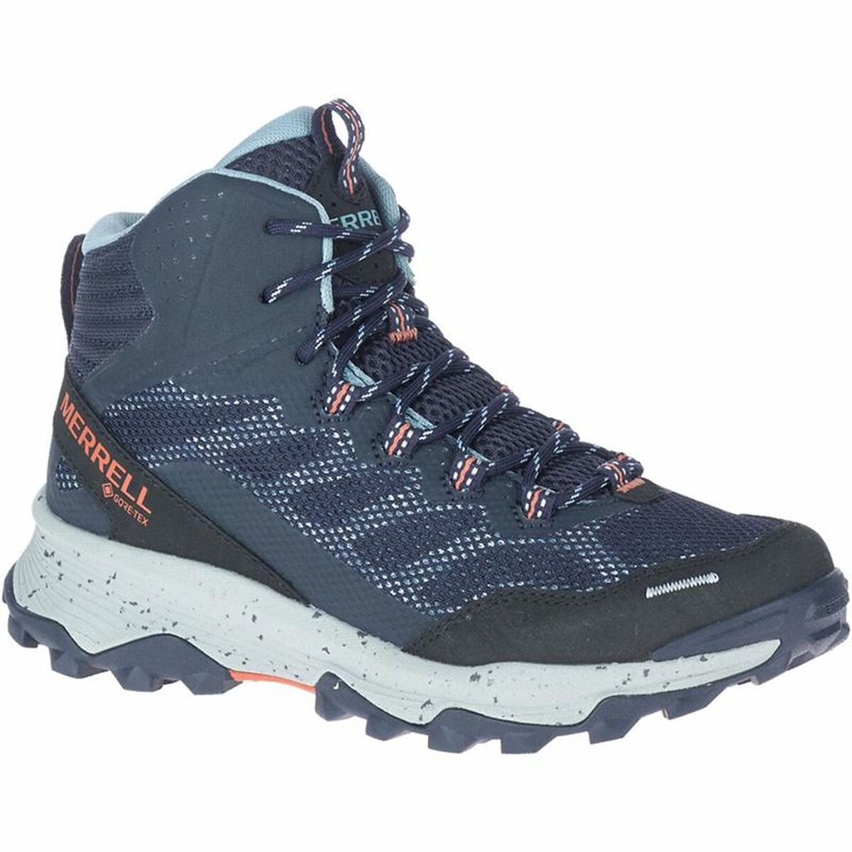Chaussures de Randonnée Merrell Accentor Sport 3 GTX Mi-Haut Bleu – Pour Femme
