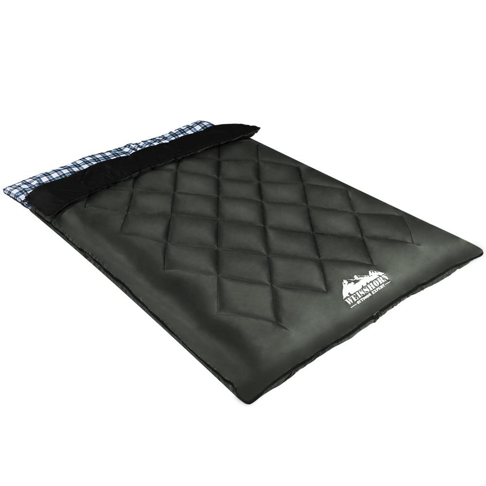 Sac de Couchage Double Weisshorn – Camping, Randonnée, Plein Air