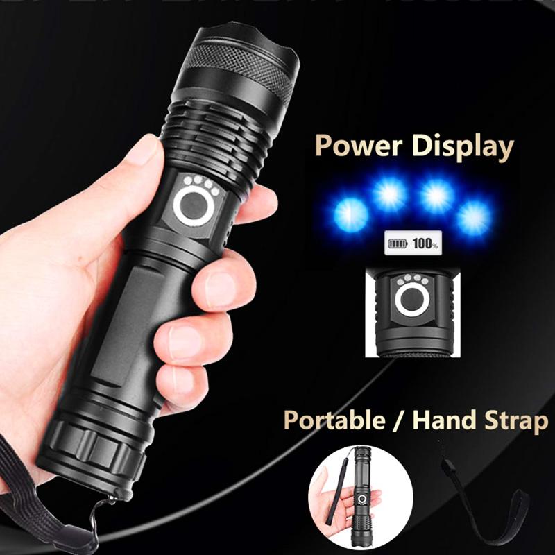 Lampe Torche LED XHP50.2 Ultra Bright – TITANFIRE