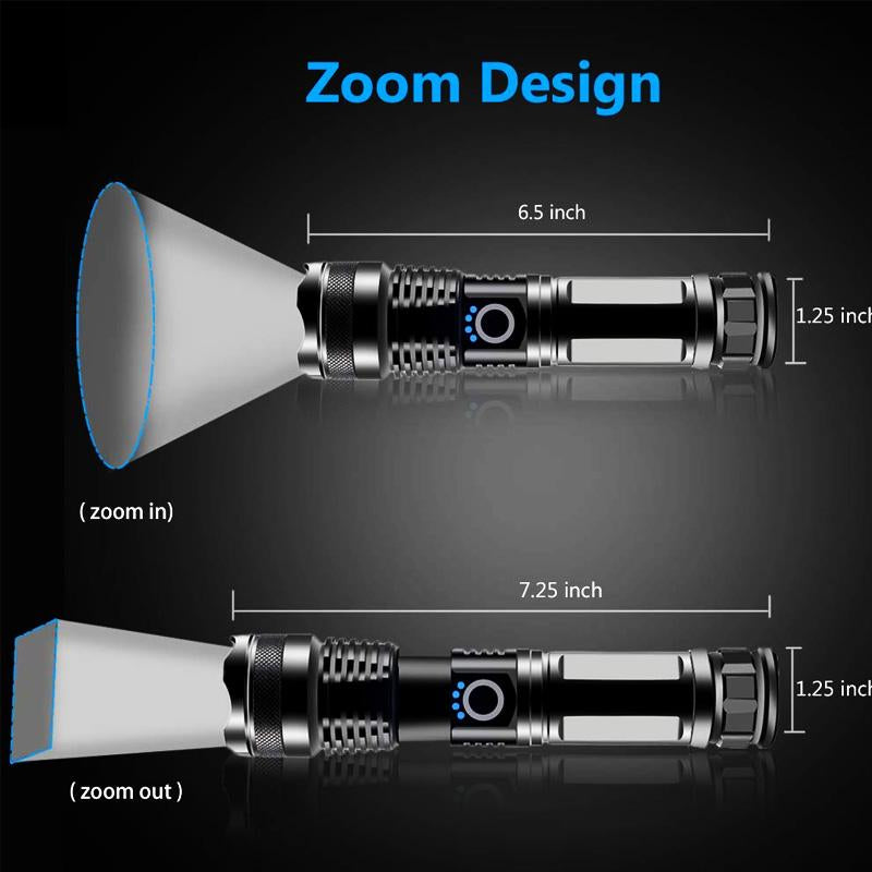Lampe Torche LED XHP50.2 Ultra Bright – TITANFIRE