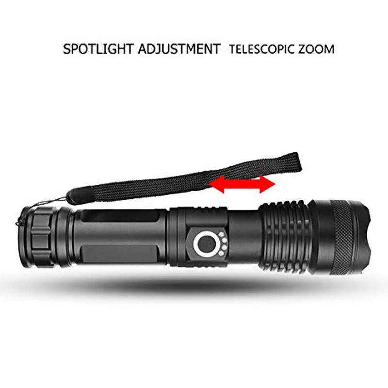 Lampe Torche LED XHP50.2 Ultra Bright – TITANFIRE