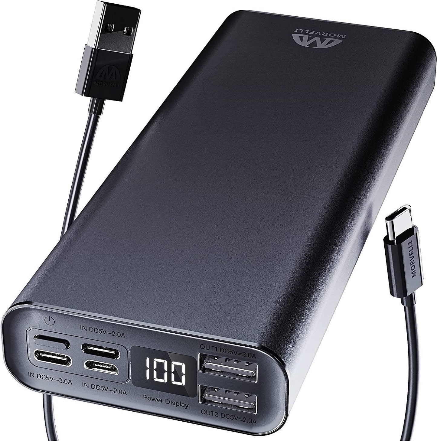 Chargeur Portable – Capacité Réelle 20000mAh avec Smart IQ