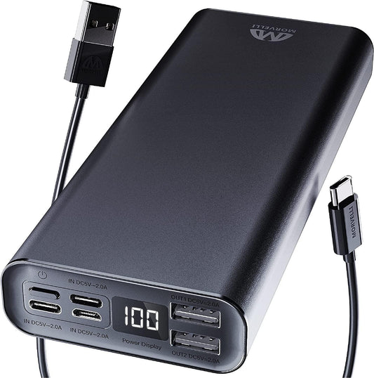 Chargeur Portable – Capacité Réelle 20000mAh avec Smart IQ