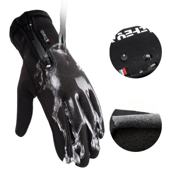 Gants d'Hiver Chauds pour Hommes – Tactiles, Imperméables et Antidérapants