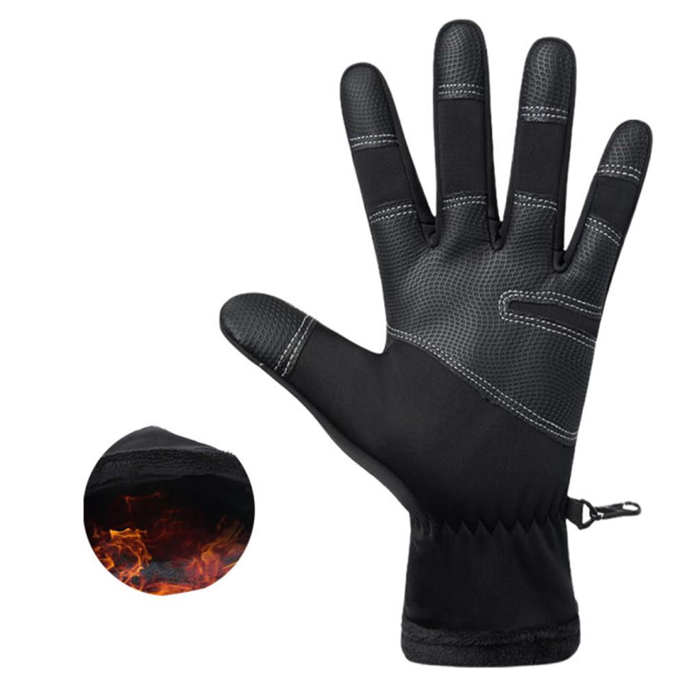 Gants d'Hiver Chauds pour Hommes – Tactiles, Imperméables et Antidérapants