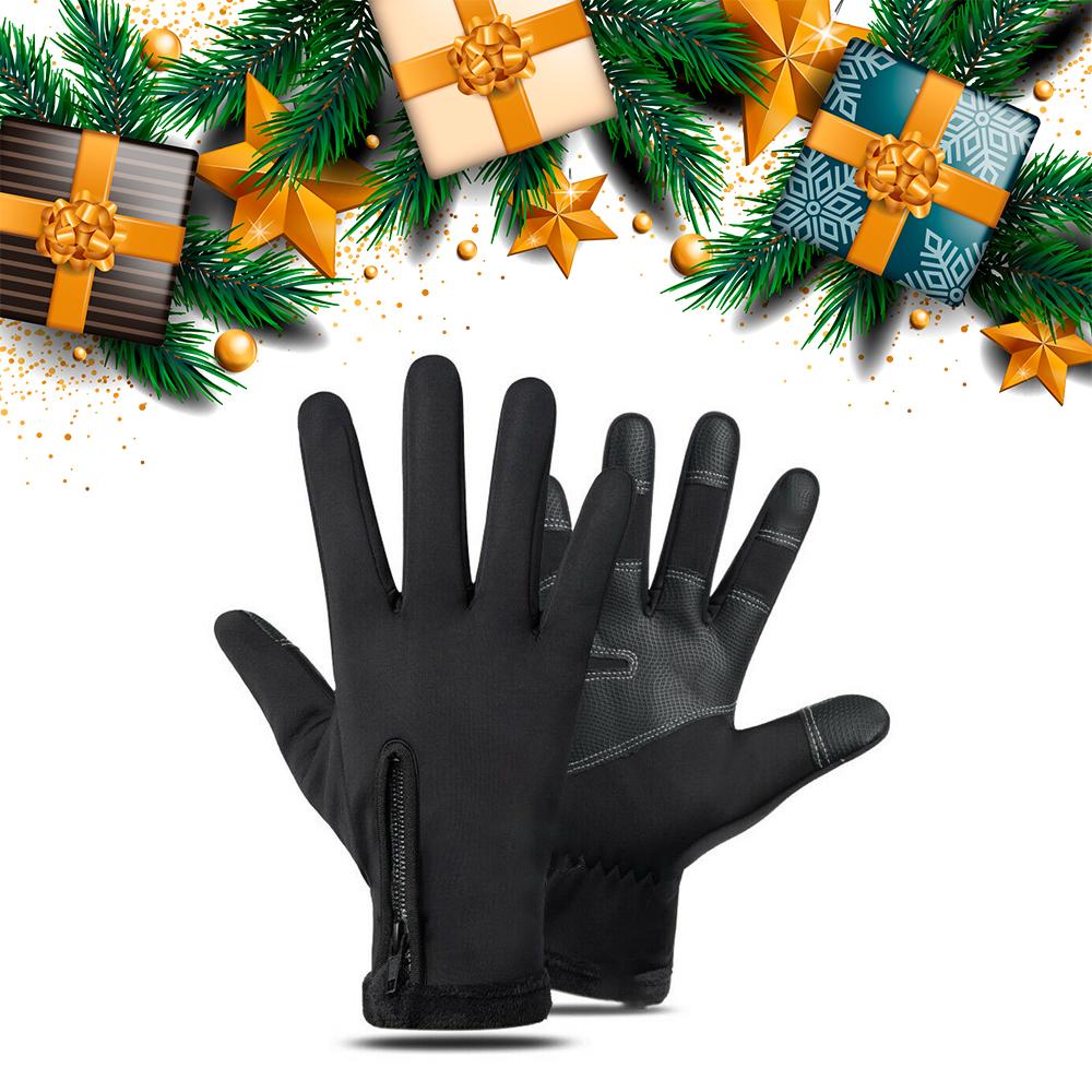 Gants d'Hiver Chauds pour Hommes – Tactiles, Imperméables et Antidérapants