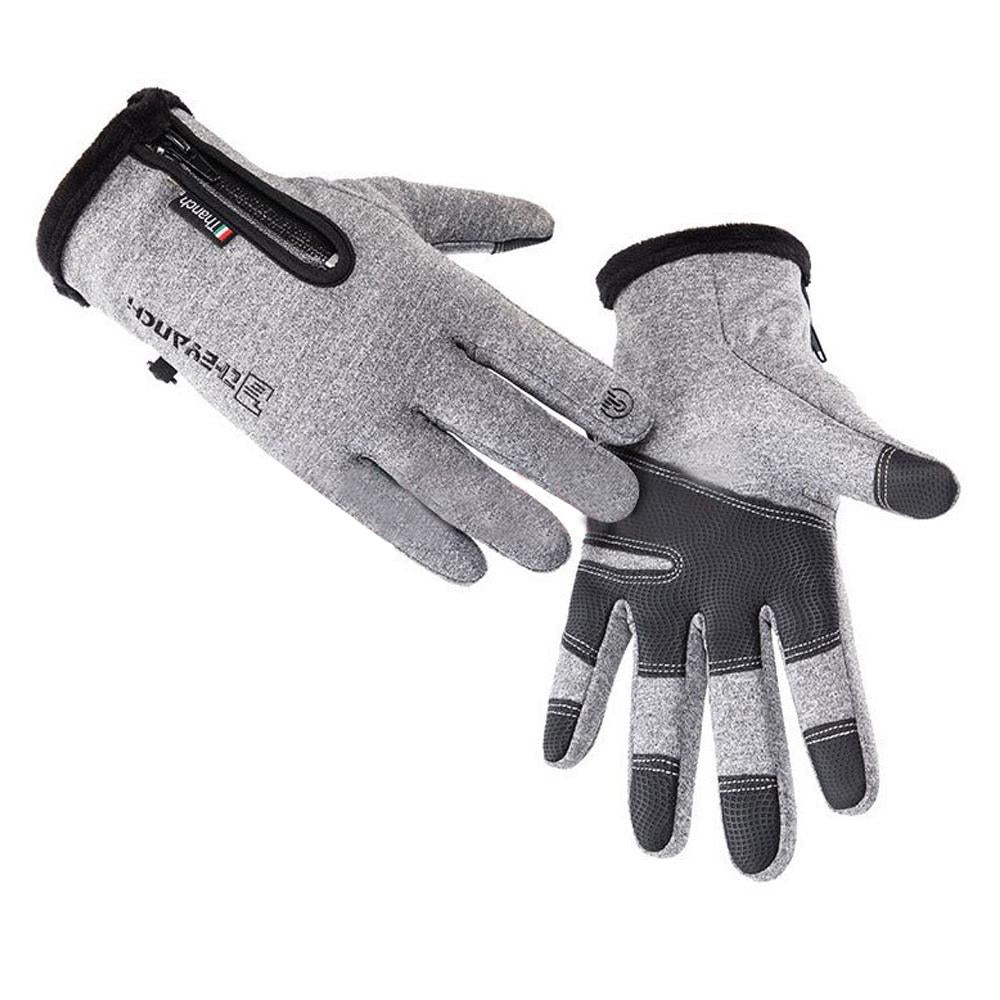 Gants d'Hiver Chauds pour Hommes – Tactiles, Imperméables et Antidérapants