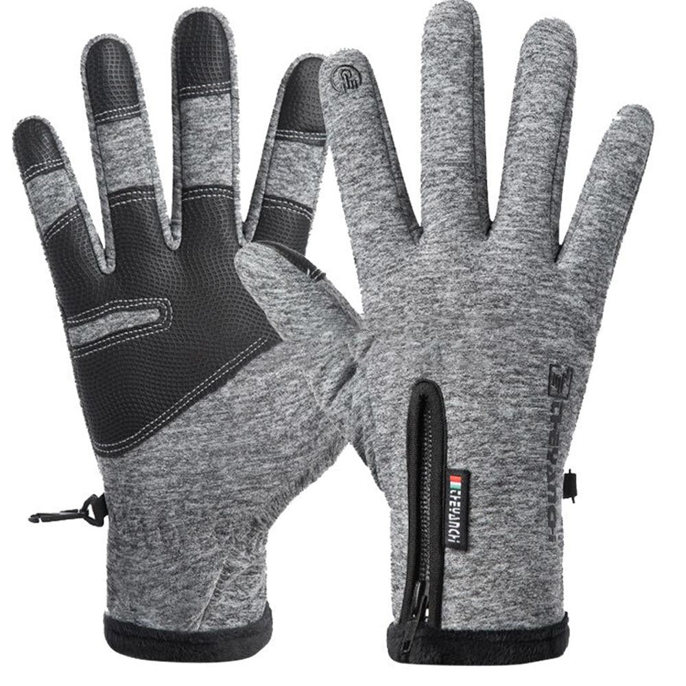 Gants d'Hiver Chauds pour Hommes – Tactiles, Imperméables et Antidérapants