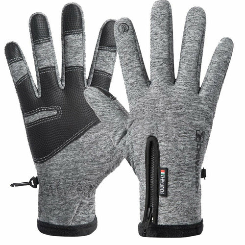 Gants d'Hiver Chauds pour Hommes – Tactiles, Imperméables et Antidérapants