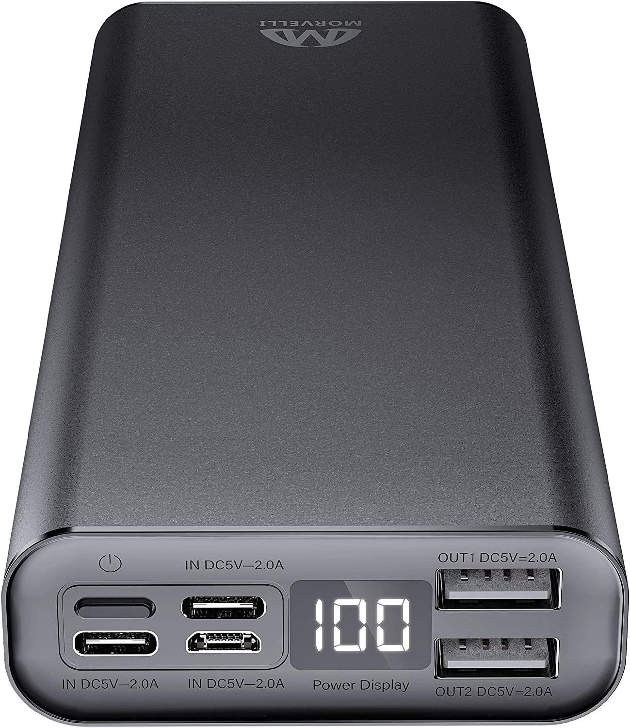 Chargeur Portable – Capacité Réelle 20000mAh avec Smart IQ