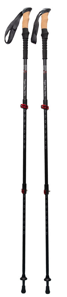 Tiger Paw 7075 – Bâtons de randonnée tout-terrain 4 saisons