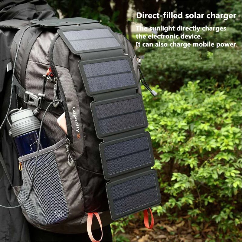 Chargeur Solaire Portable Pliable