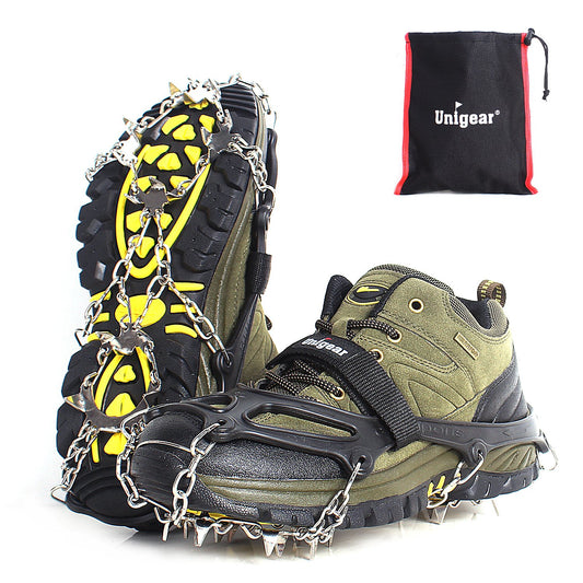 Crampons à Glace Snow Grips – Microspikes pour Traction sur Glace