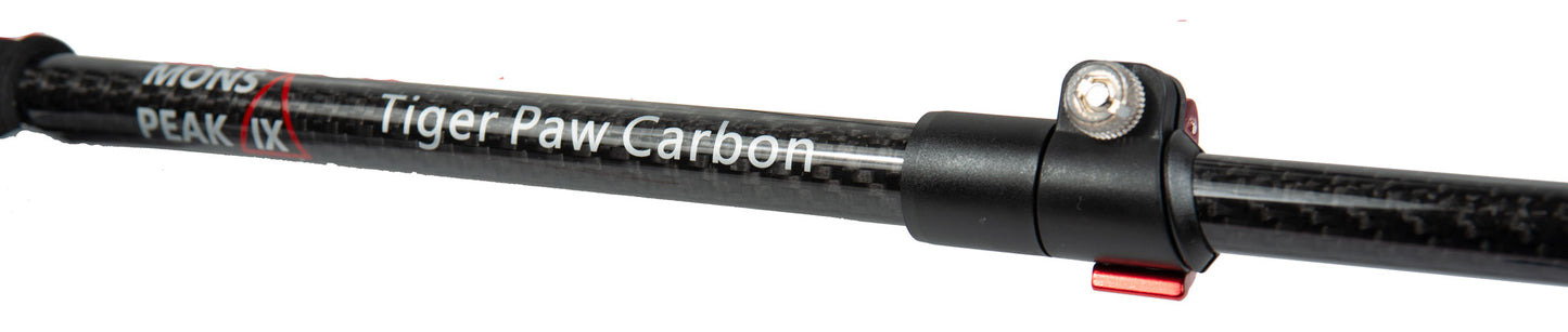 Bâtons de Randonnée Tiger Paw Carbon – Qualité Supérieure et Performance 4 Saisons