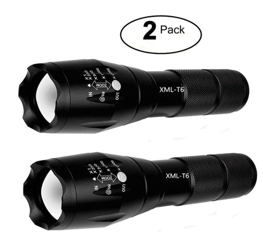 Lampe Torche LED Ultra Puissante – Étanche et Polyvalente